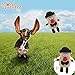 Dawgeee Dog Toys Value 5 Pack for Puppy, Small Dogs and Medium Dogs, Squeaky Toy, Plush Toys, Rope Pet Toys, Dog Chew Toys (Playtime Pack)