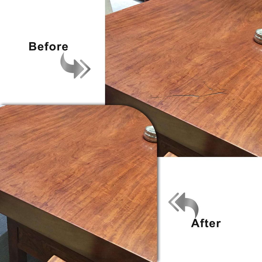 Argomax 12 Color Scratches and Cracks Repair System Kit Cover Wood Scratch Touch Up Filler Restorer for Any Wood