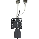 E3D High Flow ObXidian&trade; Bambu Lab P1P/P1S (0.6mm) Complete HotEnd, 60% Increased Flow Rate, Smooth 3D Printing, Ideal for Fiber-Filled Filaments, Bambu Approved
