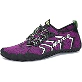 UBFEN Water Shoes Aqua Swim Shoes Mens Womens Beach Sports Quick Dry Barefoot for Boating Fishing Diving Surfing