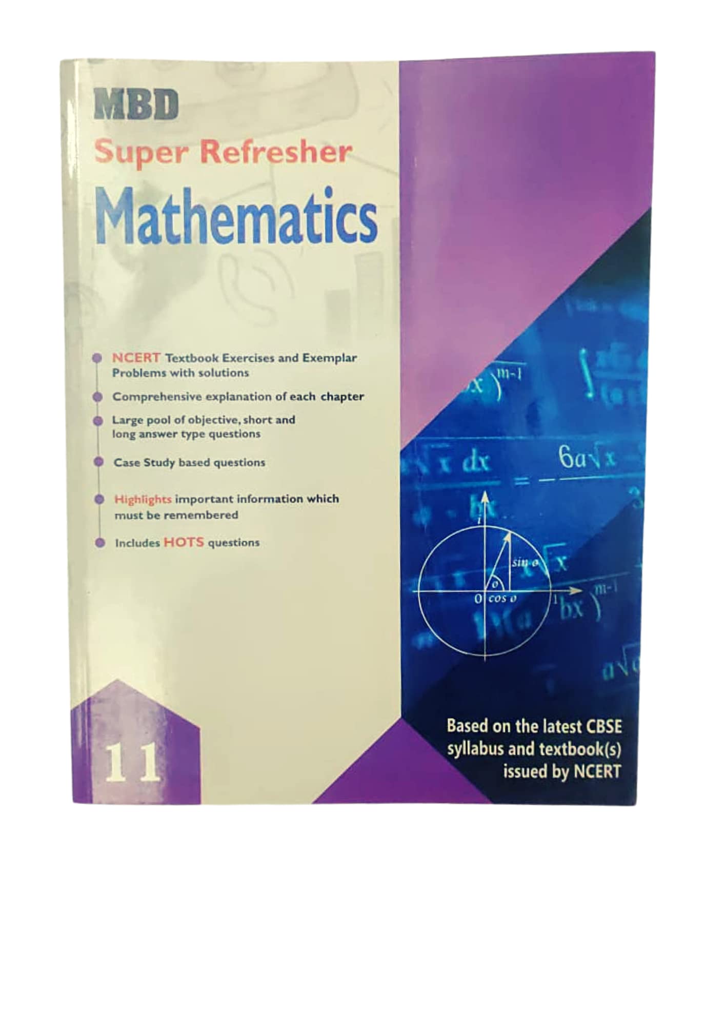 MBD SUPER REFRESHER MATHEMATICS CLASS-11 (CBSE) (E)