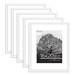 Americanflat 16x20 Picture Frame Set of 5 in White