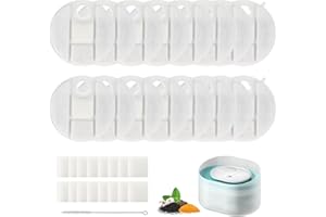 KTCEFE 16 Pack Dog Fountain Replacement Filters Compatible with Petlibro Capsule Dog Fountain PLWF008, 8 Month Set of Filters for Dog Water Fountain Dispensers, Dog Water Fountain Accessories