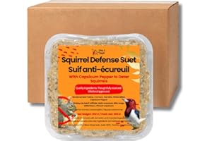 Chirp & Maple, Squirrel Defense Suet, Wild Bird Food (18-Pack)