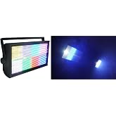 Rockville Stage Panel 864 Pro LED RGB Stage Wash Light/Strobe/Matrix Combo | 864 LEDs, DMX512 Control, 39 Channels, Sound Activated, Master/Slave, 280W, RGBW, Truss Mount, DJ/Band/Live