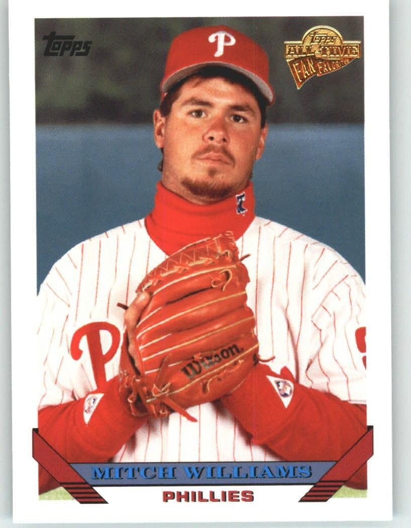 2005 Topps AllTime Fan Favorites 79 Mitch Williams Texas Rangers (Baseball Cards