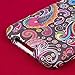 Asus PadFone X Case, MPERO SNAPZ Series Rubberized Case for Asus PadFone X - Black Paisley