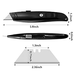DIYSELF Utility Knife, 20 Pack Heavy Duty Box