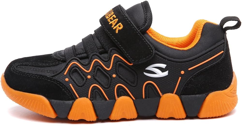  | HOBIBEAR Kids Breathable Knit Sneakers Lightweight Mesh Athletic Running Shoes | Running