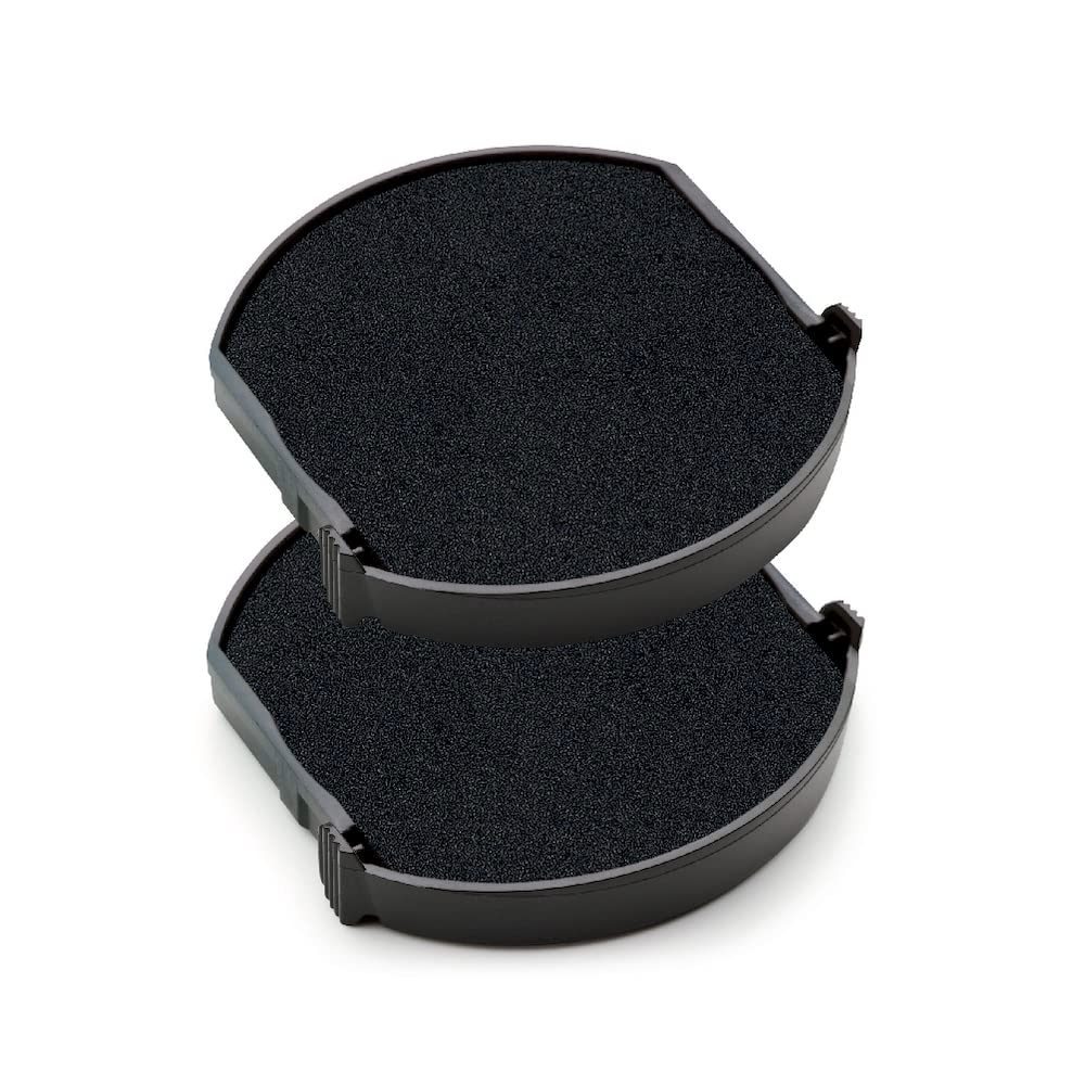 Trodat Replacement Ink Pads 6/4642 - Pack of 2 - Black Ink - For The Printy 6462
