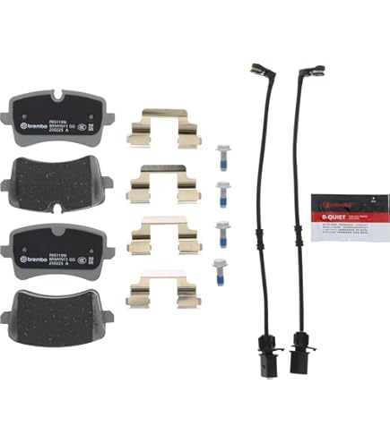 Amazon.com: Brembo P85126N Premium Ceramic Front Disc Brake Pad