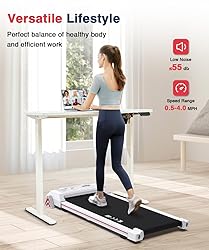 Redliro Walking Pad with Incline Under Desk