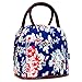 Chrysansmile Insulated Lunch Box for Women Small Lunch Bag Travel Cooler Bag Reusable Cute Lunch Tote for Work Picnic