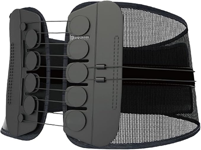 Amazon Co Jp Zzq 腰痛ベルト コルセット 骨盤矯正 猫背矯正ベルト 腰痛 肩こり 腰サポーター ダイエット効果 猫背 腰痛改善 L 服 ファッション小物