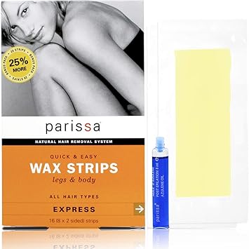 Amazon Com Legs Body Wax Strips 20 Strips Parissa Hair