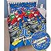 Justice League 'Inseption' Double Duvet Set - Repeat Print Design