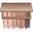 MYSTER ROSEY Nudes 2 Series Mini Eyeshadow Palette, Velvety Matte&Satin Finish, 6 Nude Taupe & Brown Neutral Eye Shadows, Travel Friendly Size, Vegan, Cruelty -free