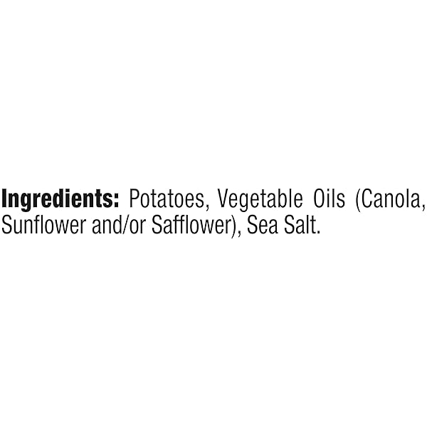 KETTLE BRAND SEA SALT KETTLE POTATO CHIPS, GLUTEN-FREE, NON-GMO, 7.5 OZ BAG