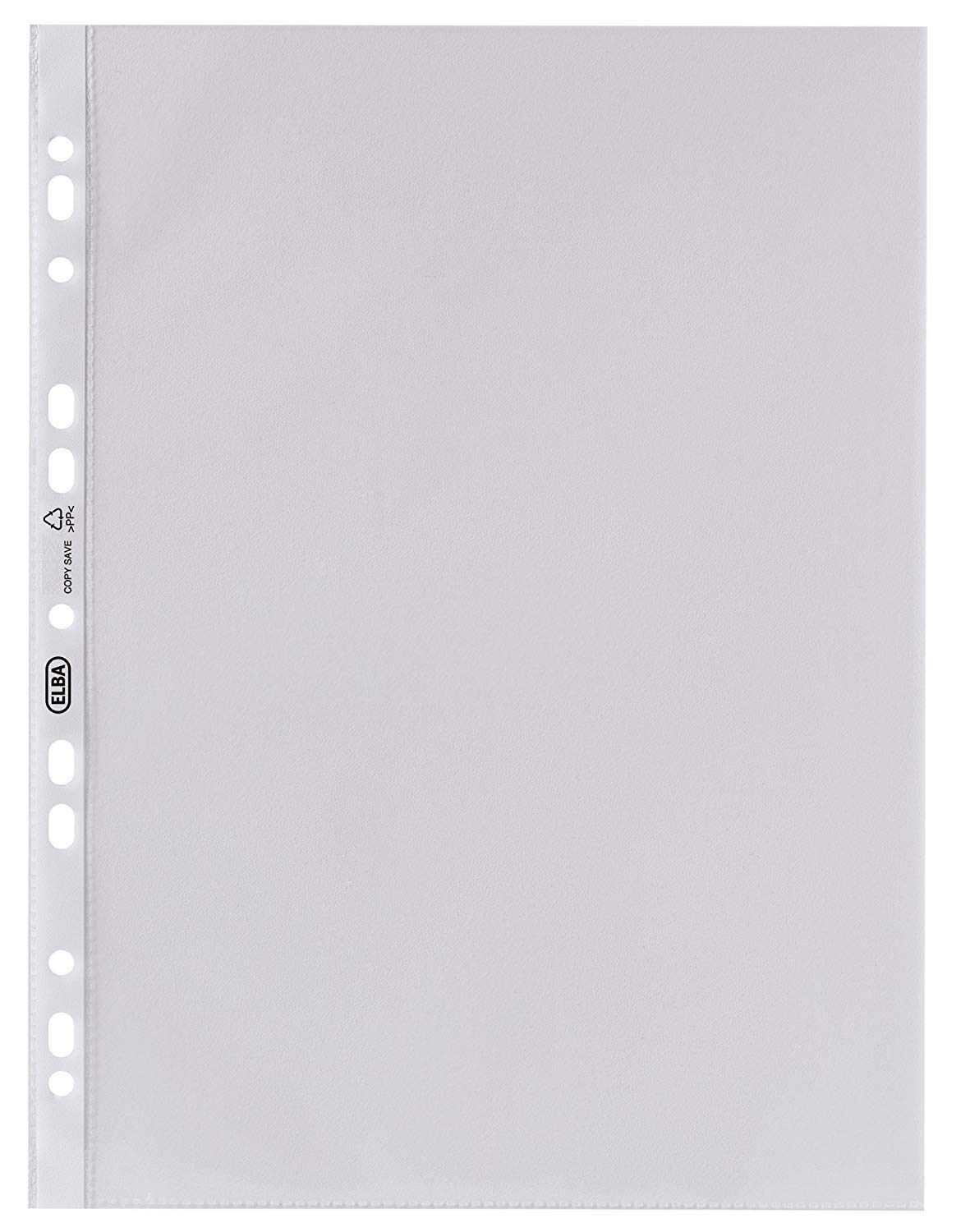 Elba Document Wallets Embossed, 0.06 mm A4, PP Oben Offen