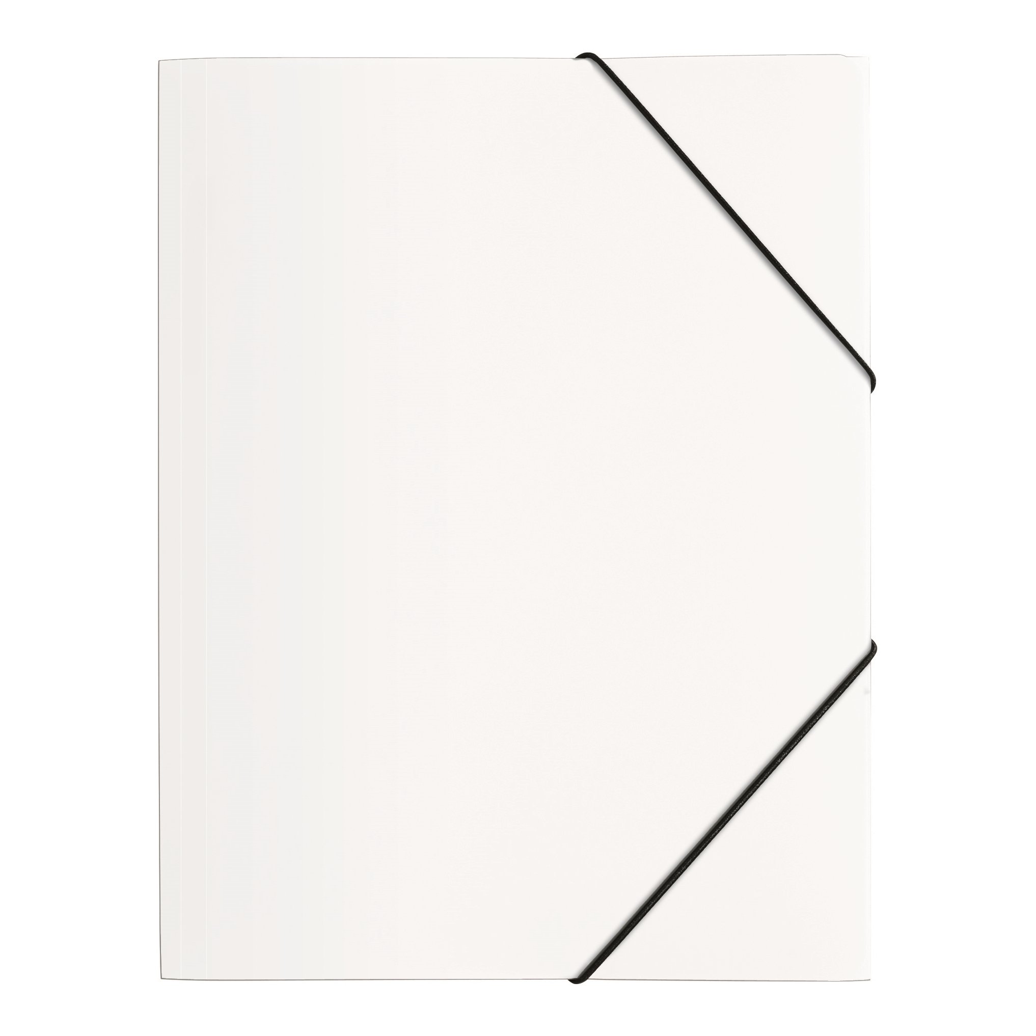 Pagna 21613 Elasticated Folder 3 Flaps Polypropylene A4 White Ref