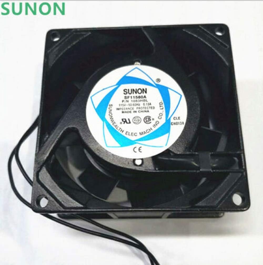 HRSTAR Original SUNON SF11580A 1083HBL.GN Axial Fan AC 115V 808038mm Case Cooling Fan