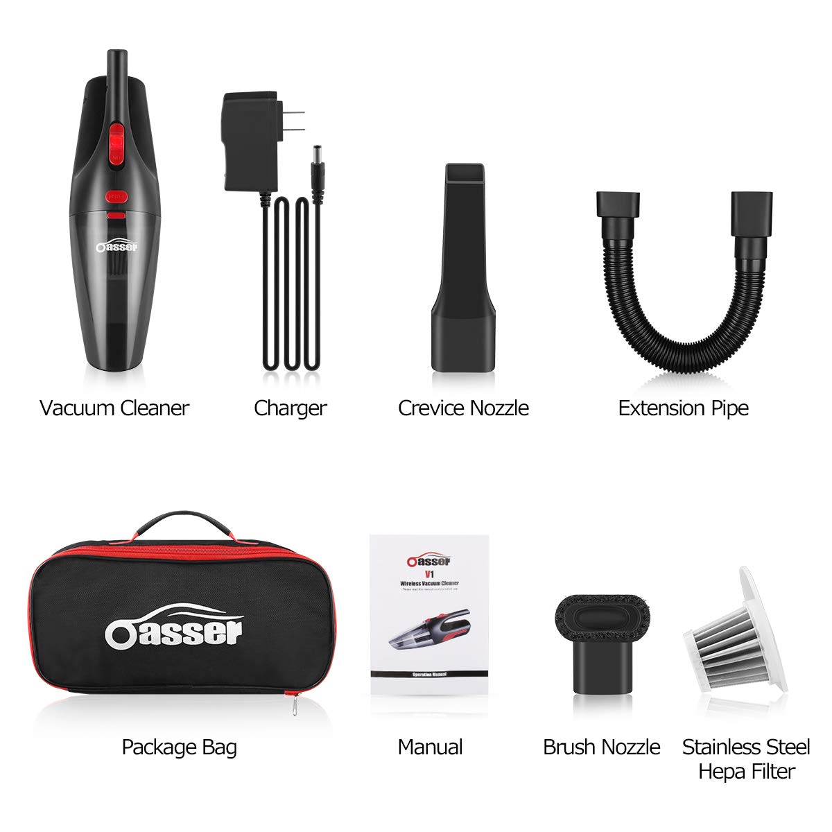 Oasser Handheld Vacuum Cordless Vacuum 