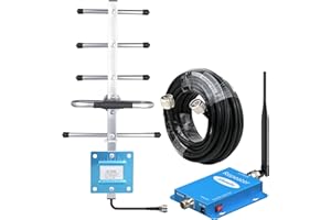 FUSTAR Cell Phone Signal Booster ATT Verizon T Mobile Cricket AT&T Signal Booster Band 5 4G LTE GSM CDMA Cell Phone Booster ATT Cell Signal Booster Band 5 Cellular Booster Extender Cell Booster for Home