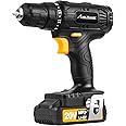AVID POWER 20V Cordless Drill Set 320 In-lbs Torque Power Drill/Driver Kit with 2 Variable Speed, 3/8'' Keyless Chuck