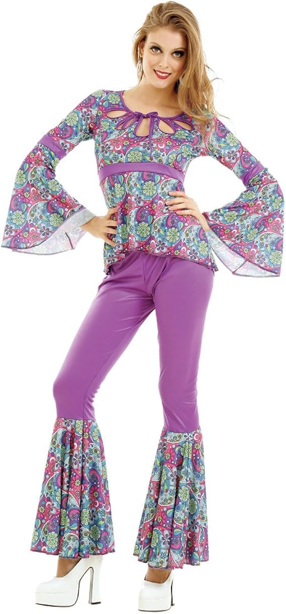 Amazon Co Jp Brybelly Adult Costume レディース カラー パープル 服 ファッション小物