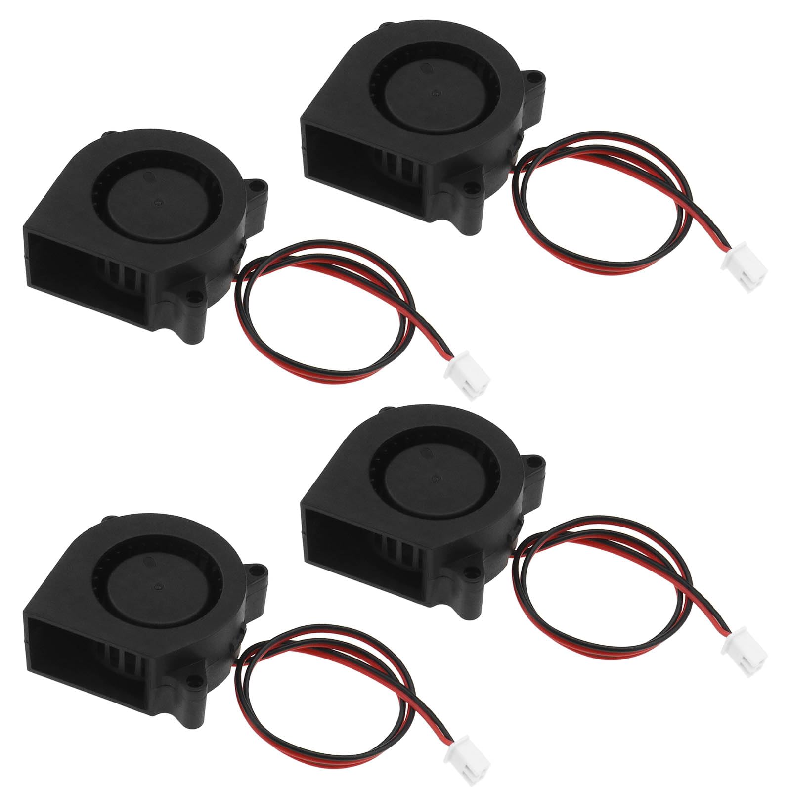 EMSea 4pcs Cooling Fan of 4020 for 3D Printers Blowers Voltage 24V 7500PRM Fast and Efficient Cooling Equipped Wire Easy Connection Plug and Play Consistent Long-lasting and Stable Performance