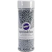 Wilton Sugar Pearls, 4.8-Ounce, Silver