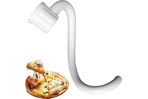 ABTER Spiral Coated Dough Hook Attachments for Kitchenaid Stand Mixer Bowl-Lift, Metal Dough Hooks Fits Models KV25G0X, KV25G8X, KV25H0X, KP26M1X, KP26M8X, KL26M8X
