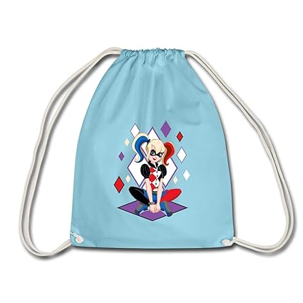 Spreadshirt DC Super Hero Girls Harley Quinn Turnbeutel