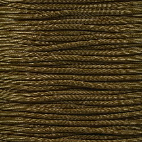 Fire Cord 550 Paracord (100 feet, Coyote Brown)