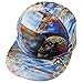 Samtree Unisex Snapback Hats,Adjustable Printed Hip Hop Flat Bill Baseball Cap (02-Skull)
