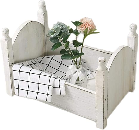 Amazon Co Jp 赤ちゃん ベビーベッド 木製ベッド 写真小道具 ベビー用 寝相アート ニューボーンフォト 小物 撮影小物 小道具 新生児 百日記念 ベビー用 寝相アート 42ｘ28ｘ21cm Diy 工具 ガーデン