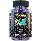 ALPHA LION Gains Candy, Supplement Pills for Muscle Pump & Blood Flow, Nitric Oxide Booster, Supports Mental Focus, Use Daily to Upgrade Workout Performance, 60 Capsules (S7)