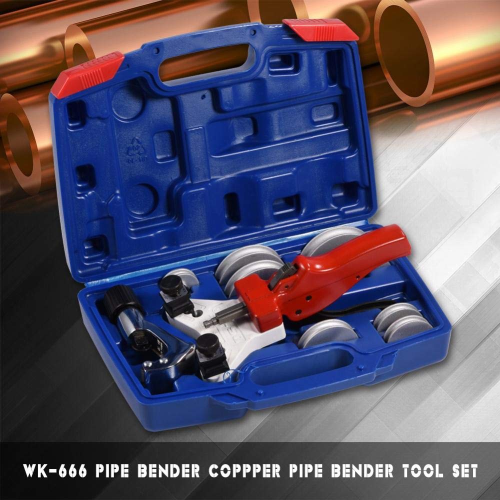 Rebar Cutters & Benders Pipe Bender Set WK666 512mm Copper Pipe