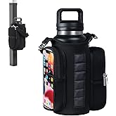 Magnetic Gym Bag for Men & Women - Water Bottle Holder, Crossbody Strap, Touchscreen Pocket & Creative Storage - Perfect for Gym, Running, Travel & Fitness Essentials