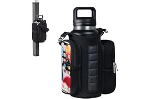 CRAZEAL Magnetic Gym Bag for Men & Women - Water Bottle Holder, Crossbody Strap, Touchscreen Pocket & Creative Storage - Perfect for Gym, Running, Travel & Fitness Essentials