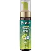 Mielle Organics Avocado & Tamanu Curly Hair Mousse - Anti Frizz Hair Foam for Curly, Wavy, Coily Styles - Medium Hold Styling to Define & Control for a Soft, Natural Shine Finish (7.5oz)