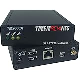 TimeMachines, PTP Network Time Server with GPS, TM2000B, A GPS Antenna maintains Current time Broadcast by U.S. Satellites