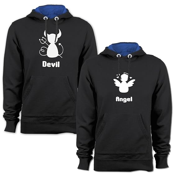 angel devil sweatshirt