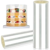 Cake Collar - 6 x 394inch/1 Roll-Transparent Acetate Cake Roll, Professional Acetate Sheets for Baking, Elegant Cake Wrapping, Edge Decorating.
