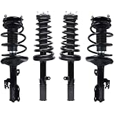 Detroit Axle - 4 Struts for 2002-2003 Toyota Camry Lexus ES300 | Complete Strut &amp; Spring Assembly Front and Rear Replacement