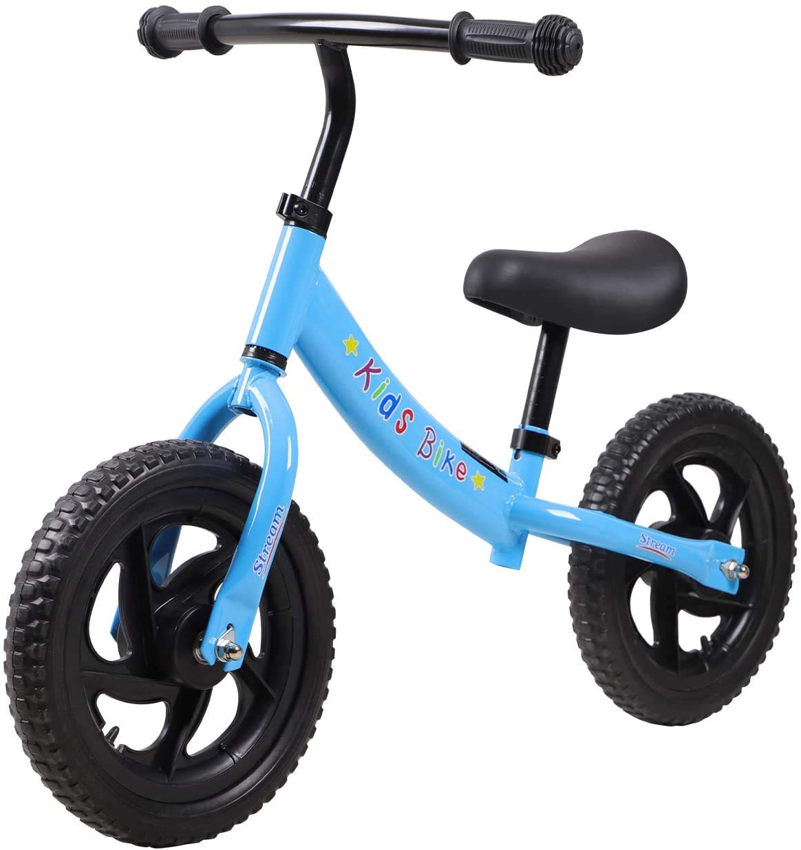 H.yeed 12" Balance Bike for 2-6 Years Old Toddler Kids Lightweight Walking Balance Bike for Boys & Girls, Height Adjustable Handlebar & Seat Carbon Steel Frame Children Training Bicycle