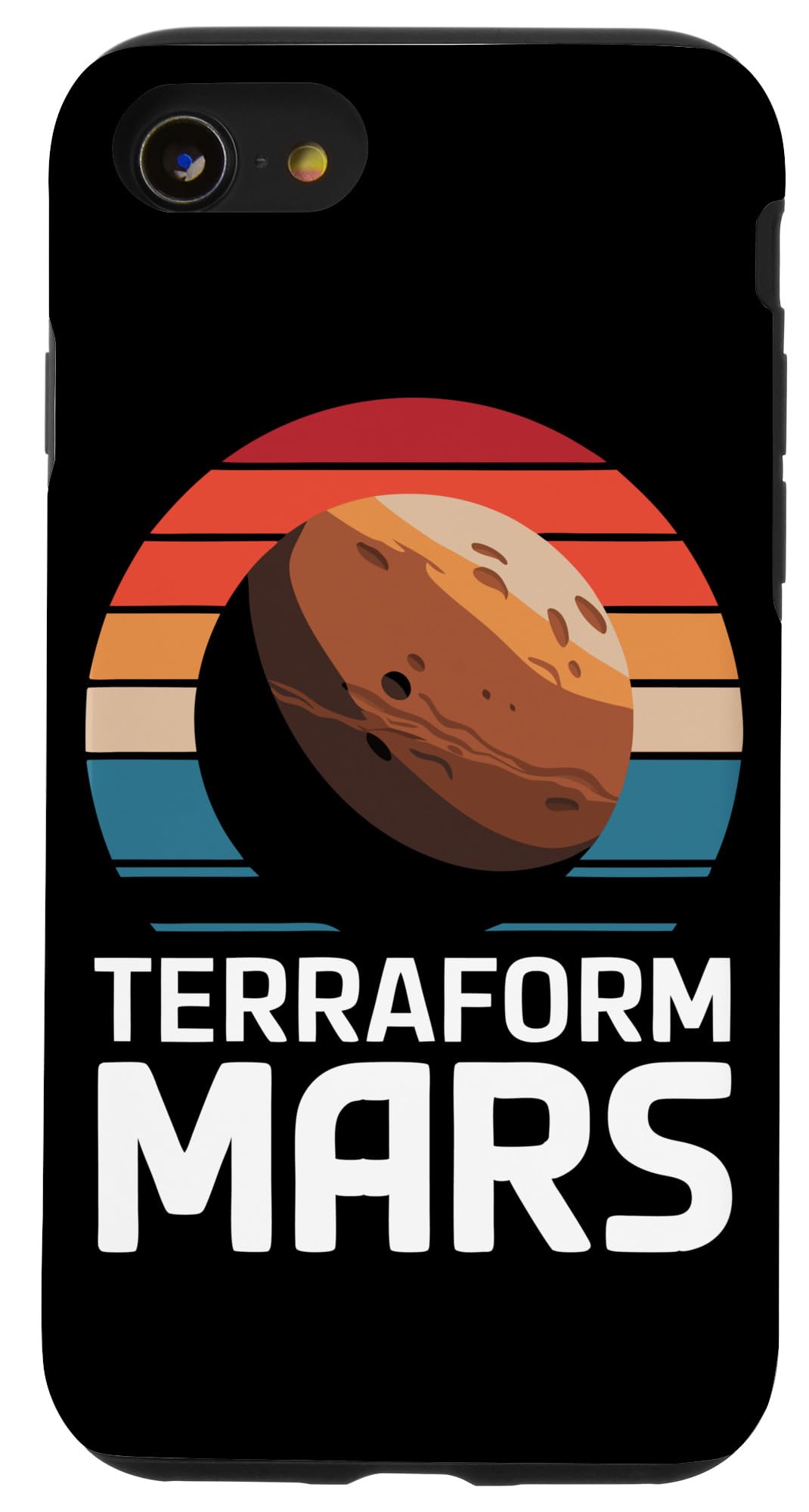 iPhone SE (2020) / 7 / 8 Mars Terraform Mars Solar System Planet Case