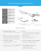 Vonets VAP11N-300 Mini WiFi Bridge Ethernet Adapter 300Mbps RJ45 Smart TV Camera view 3