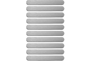10Pcs Metal Plates For Magnetic Mounts Steel Strips With Adhesive Backing Magnets On Non-Steel Vents Mini Adsorption Plate | 