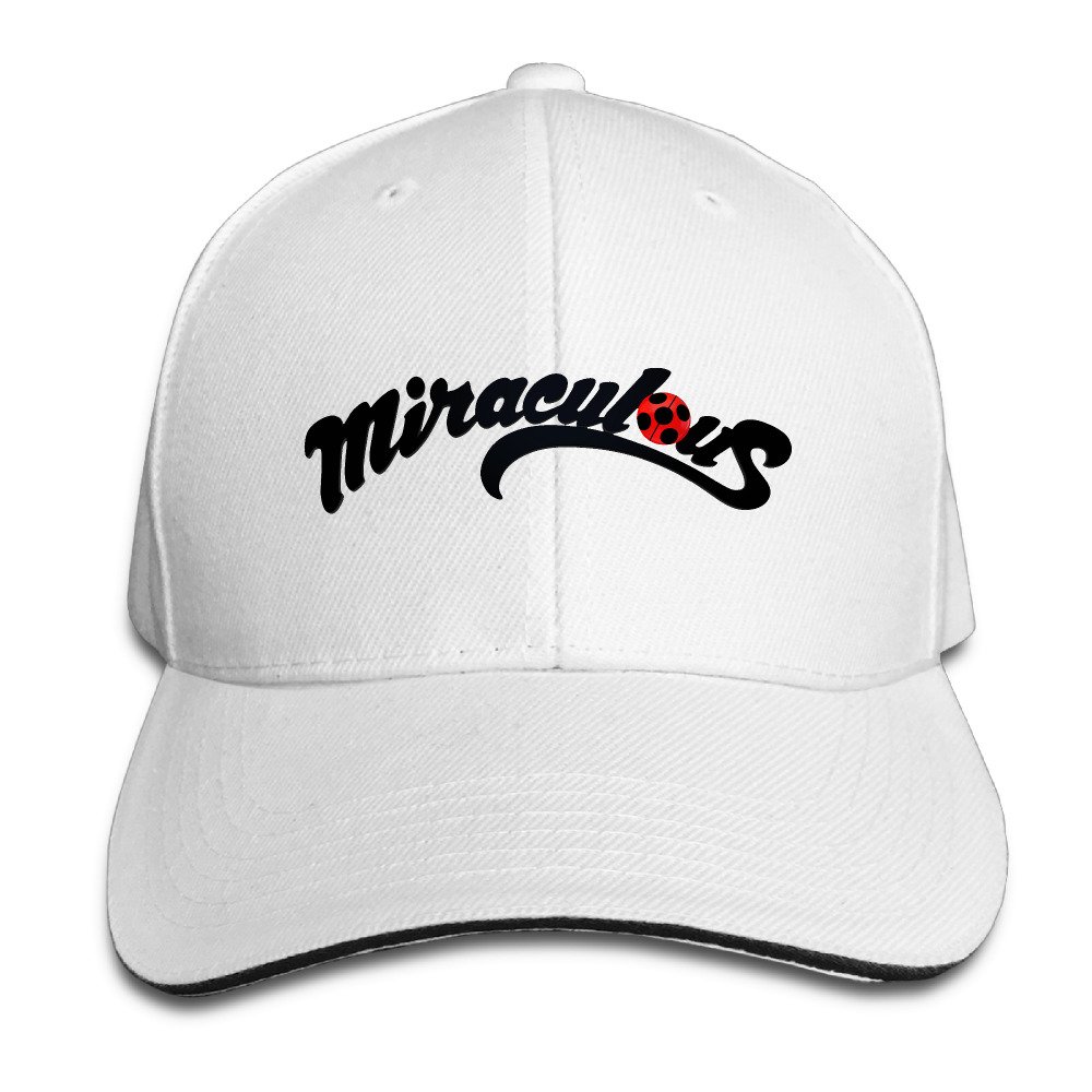 Aegeansea Miraculous Ladybug And Cat Noir Logo Leisure Baseball Cap White Amazon Com Books
